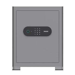 【官方】飞利浦PHILIPS保险柜601系列家用小型双模式办公全钢防盗办公室防盗密码箱床头柜指纹报警防盗保险箱