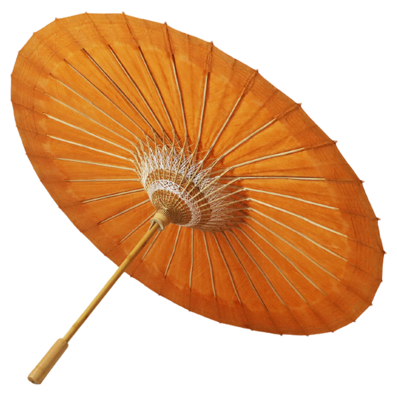 纯手工中典古黄色洇染防雨