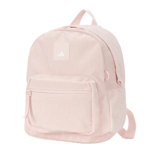 阿迪达斯女包儿童书包W CORD BP MINI粉色双肩包小巧精致轻便背包