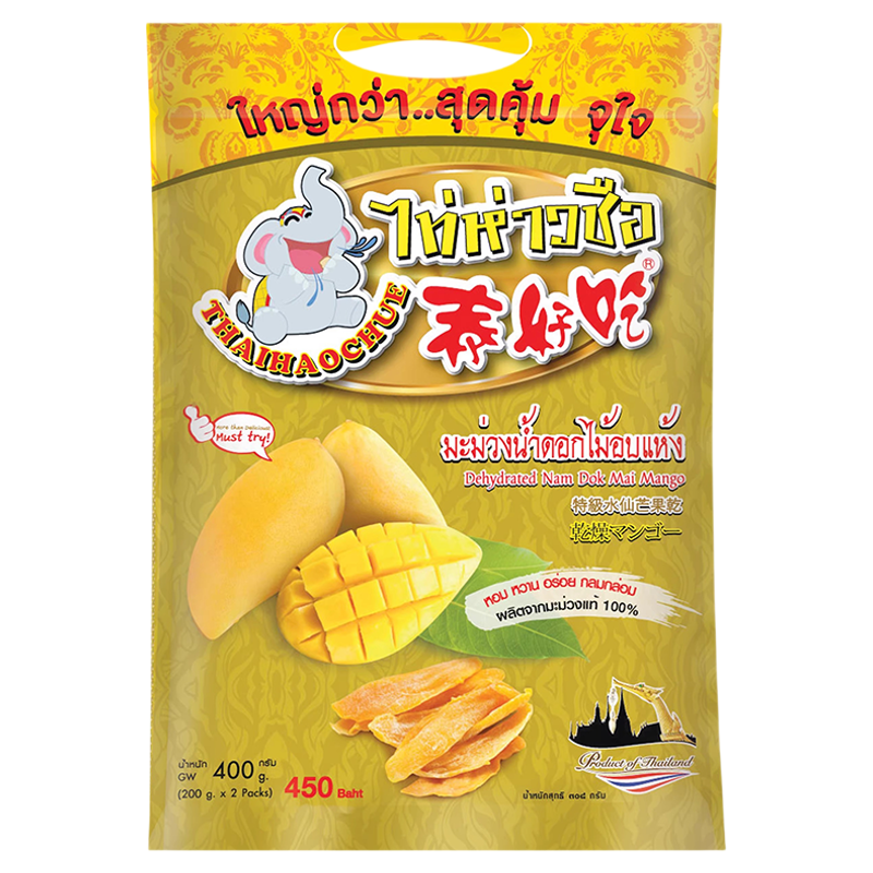 泰国泰好吃芒果干特产零食水果干
