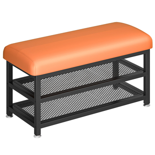 放鞋换鞋凳入户高级感鞋架凳子坐垫软包鞋柜坐凳家用门口一体鞋凳