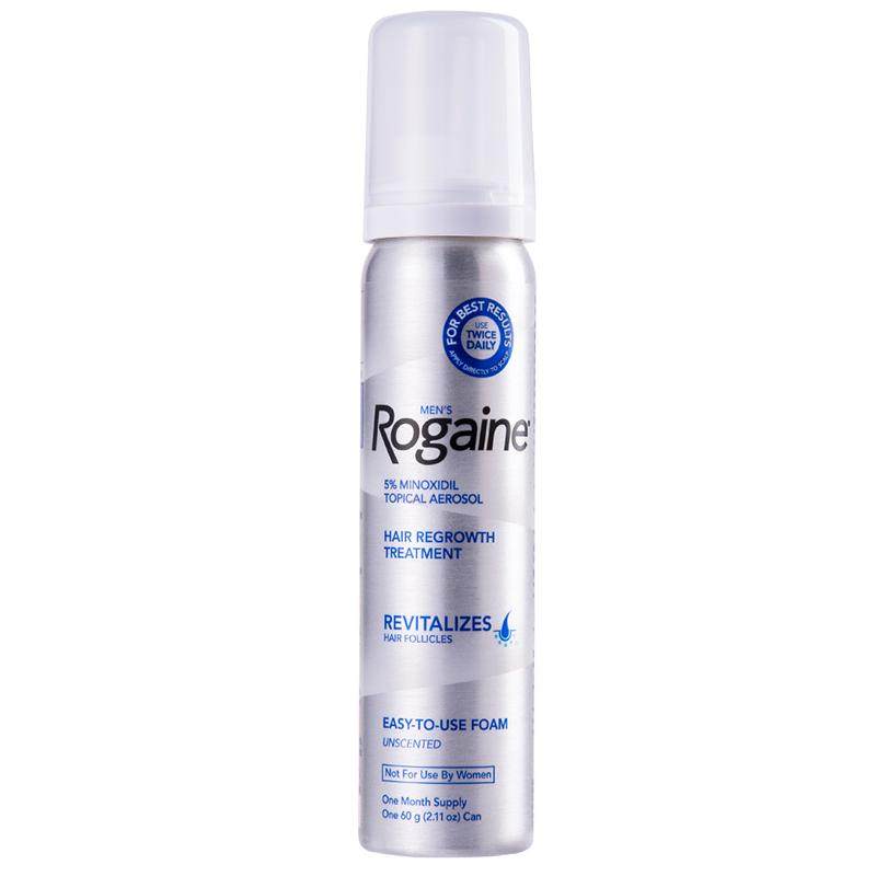 【直播间98折】Rogaine培健落健5%米诺地尔男士脱发专用生发泡沫