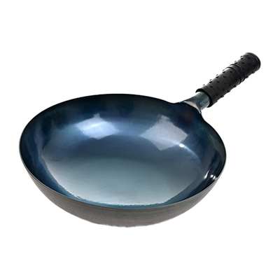 章丘手工铁锅老式无涂层不粘锅