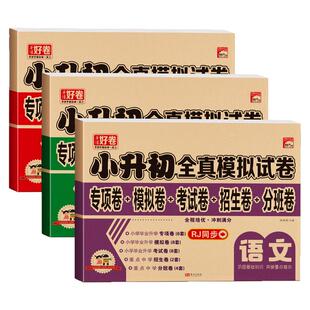 2026年小升初真题卷人教版语文数学英语必刷题小学毕业升学总复习资料六年级下册测试卷全套名校分班模拟期末专项训练书练习册卷子