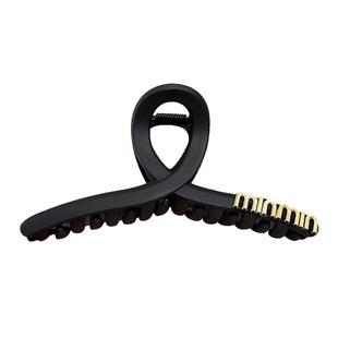 气质黑色大号抓夹女2025新款后脑勺盘发发夹高级感鲨鱼夹发卡头饰