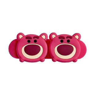 卡通硅胶桌面数据线磁吸固定器耳机线理线器充电线整理可爱收纳器