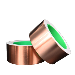 双导铜箔胶带纯铜双面导电铜箔纸加厚0.1mm屏蔽信号防静电地板胶