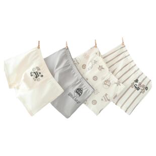 男童内裤儿童纯棉a类中大童全棉平角裤男孩宝宝不夹屁屁四角短裤