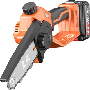 东成电锯家用小型手持充电式锂电电动锯单手链据柴伐锯木神器锯树