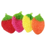 新款dish towel草莓洗碗巾多图案手工亚克力洗碗刷不伤锅百洁摸布