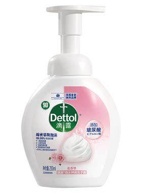 滴露一泵出泡抑菌洗手液250ml