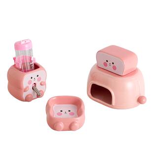 hocc仓鼠食盆陶瓷防打翻零食碗金丝熊花枝鼠喂食器粮食碗躲避冰屋