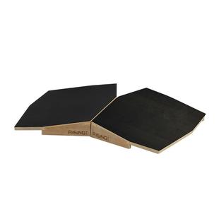 锐思斜坡甲板硬拉训练台姿态纠正踏板深蹲训练板足底矫正姿态垫脚