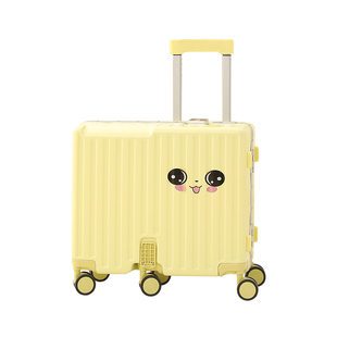 儿童行李箱可坐骑女孩可上飞机旅行拉杆箱20寸男孩遛娃密码皮箱子