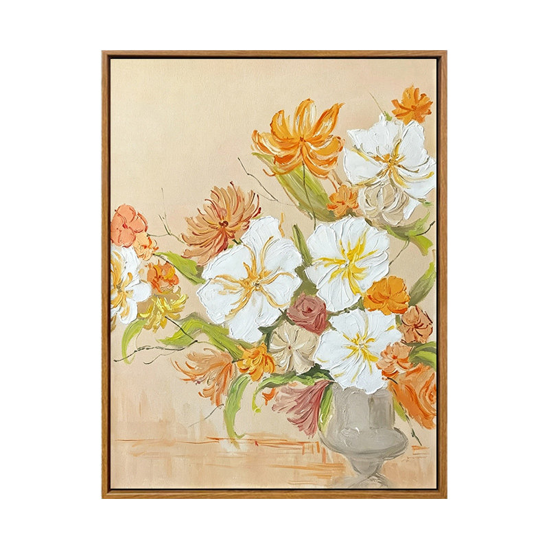 雅调法式花瓶diy数字油画材料包