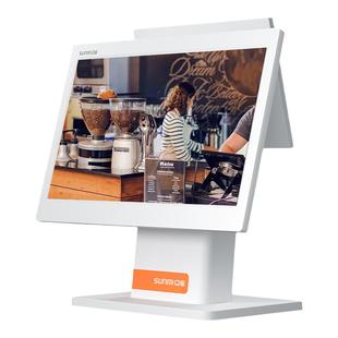 商米咖啡店收银机一体机专用触摸屏扫码点餐火锅餐饮奶茶店饮品面包蛋糕店会员管理收银系统双屏支付收款机