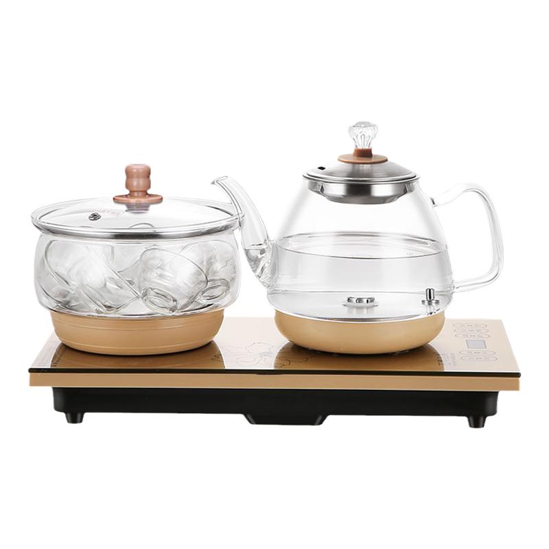 智能全自动上水电热烧水壶底部抽水式茶台家用电磁炉泡茶具器功夫