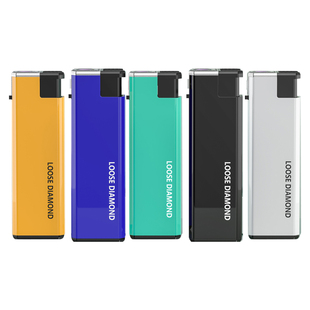 50支金属防风打火机加厚耐用2026新款可充气家用正品超市批发定制