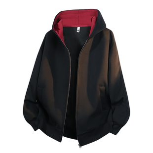 摩安迪新款青春时尚潮流学院派卫衣男休闲百搭宽松版上衣情侣同款