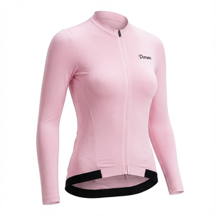 达恩夏季薄款透气骑行服长袖女公路自行车春秋上衣新款单车服速干