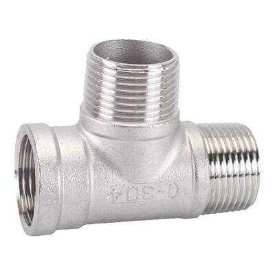 1/1.2/1.5/2寸304不锈钢三通接头