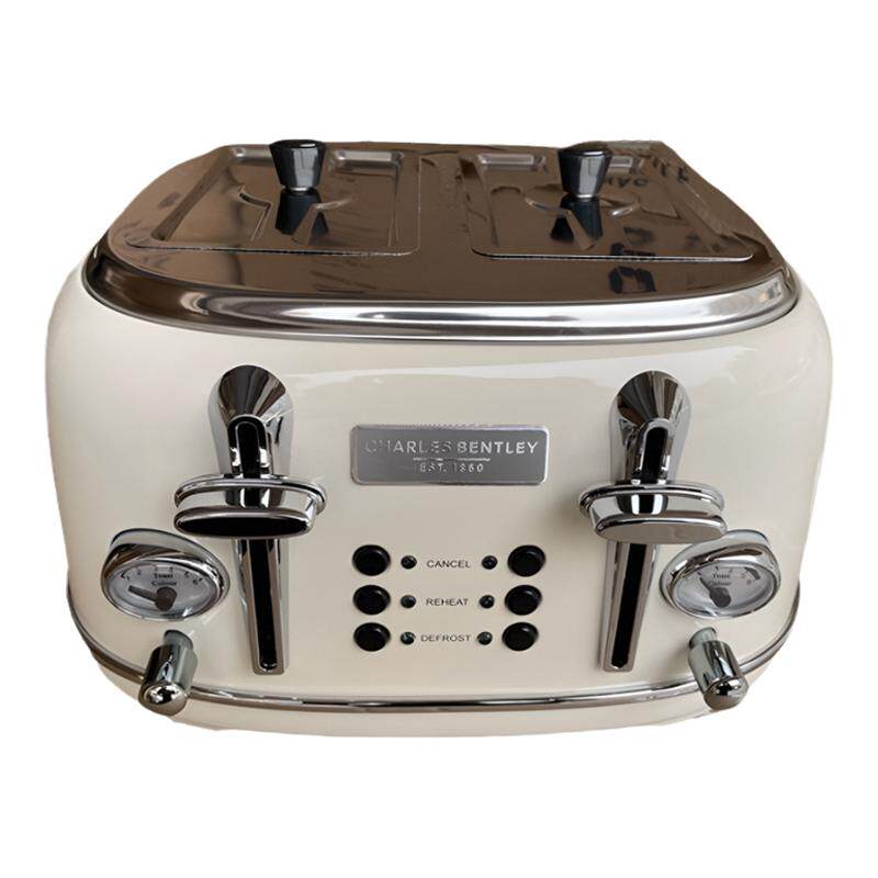 欧洲原单四片全自动复古风多士炉吐司机烤面包机早餐机Toaster
