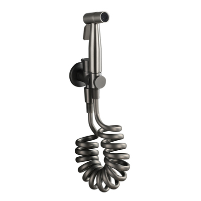 枪灰增压马桶喷枪冲洗水龙头喷头白色拉丝金黑色多种颜色选择