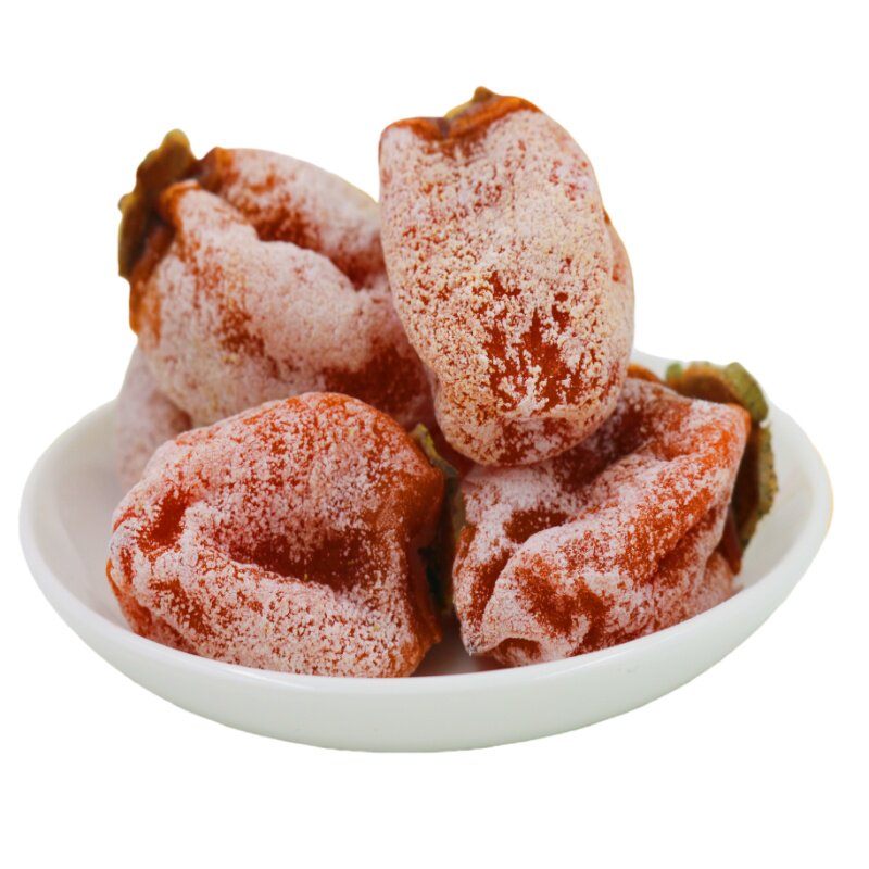 零度食客陕西特产富平柿饼降霜农家自制吊柿子饼干出口包邮1-5斤