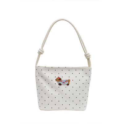 艾米兔女包2026新款流行百搭时尚休闲简约质感通勤单肩斜挎水桶包