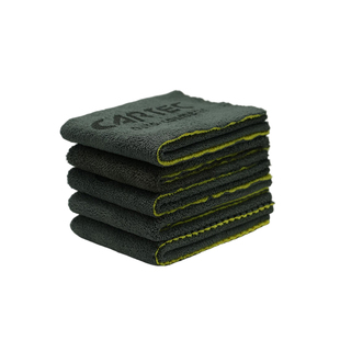 CARTEC汽车内饰高密度精织珊瑚绒擦车专用毛巾双层不掉毛吸水无痕