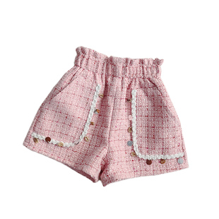 女童短裤外穿秋冬季百搭时髦靴裤洋气小女孩春秋打底裤韩版中大童