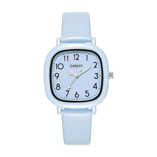 考试专用手表女款初中学生初高中考高考机械指针静音儿童只看时间