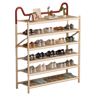 免安装多巴胺鞋架多层家用门口入户鞋柜简易小型好看鞋子收纳神器