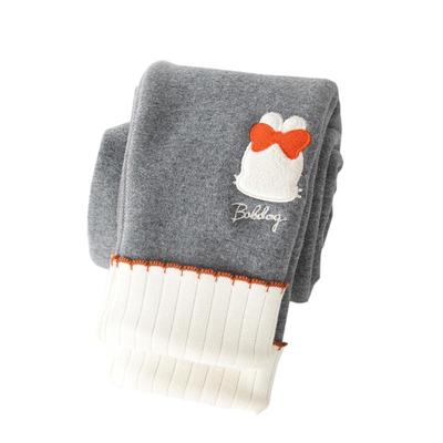 巴布豆女童特厚加绒棉裤