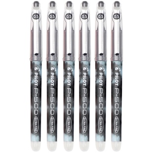 包邮日本PILOT百乐笔P700中性笔针管头考试笔刷题笔黑色水笔0.7mm