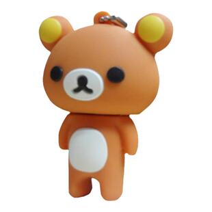 USB3.0高速U盘256G车载迷你钥匙扣手机优盘64g小熊u盘128g 视频