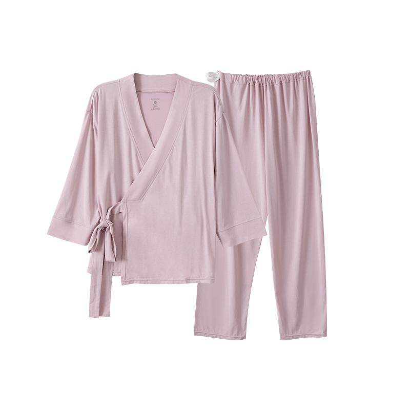 MAMILINE天丝莫代尔孕妇睡衣月子服产后哺乳衣孕期夏季薄款坐月子
