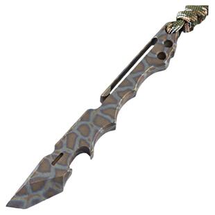 钛合金露营多功能撬棍户外生存防身酷棍 EDC便携工具撬棒开瓶器