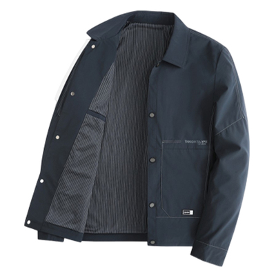 罗蒙商务休闲春秋季弹力抗皱夹克