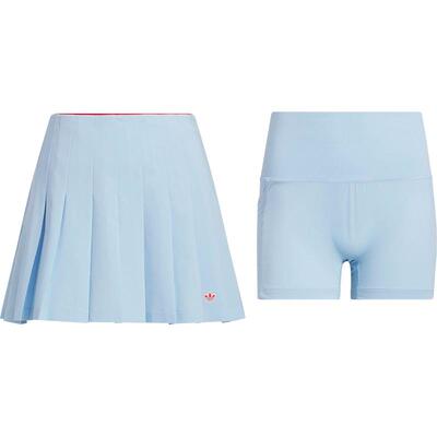 Adidas/阿迪达斯官方正品三叶草女士运动百褶高尔夫短裙JC6770