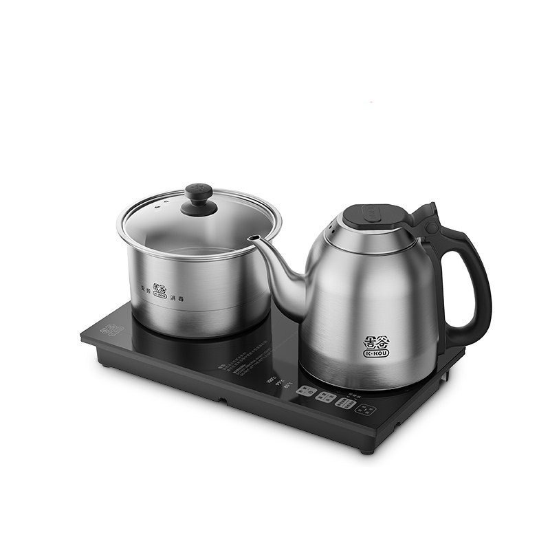 吉谷全自动底部上水电热烧水壶变频恒温电茶壶泡茶桌嵌入式一体机