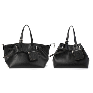 简着25SS 原创 做旧擦色 加利尼尼多形态摩登托特包 大容量斜挎包