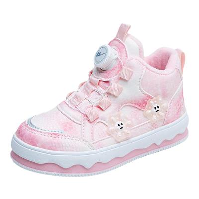 回力童鞋女童二棉鞋加绒保暖