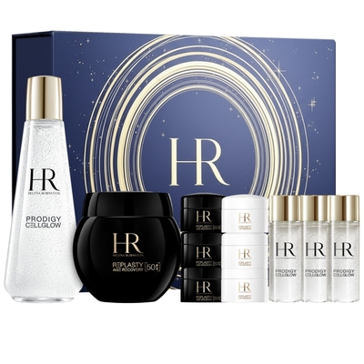 【圣诞礼物】HR黑绷带面霜50%玻色因溶液小露珠抗老精华水