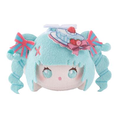 moeyu初音未来甜美交织毛绒磁吸趴趴挂件可爱公仔包挂钥匙扣玩偶