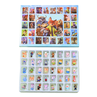 疯狂动物城盲盒戳戳乐抽奖玩具精美小公仔摆件儿童玩具奖励小礼品