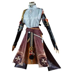 原神cos服鹿野院平藏天领奉行侦探cosplay套装动漫游戏风系服装男