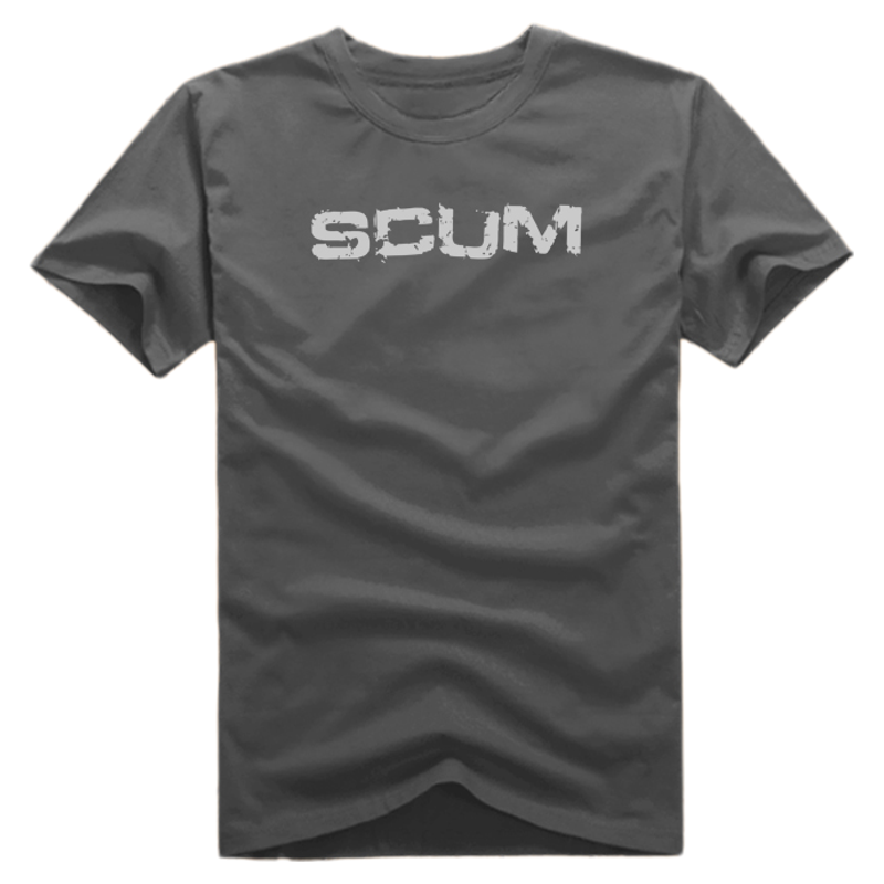 steam平台 SCUM人渣 游戏短袖t恤百搭休闲潮流时尚夏季圆领纯棉