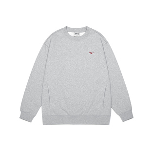 美国EVERLAST拳击运动休闲训练上衣男女复古纯棉圆领套头卫衣春季