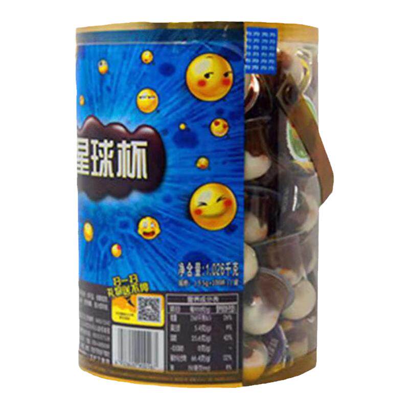 甜甜乐桶装巧克力饼干